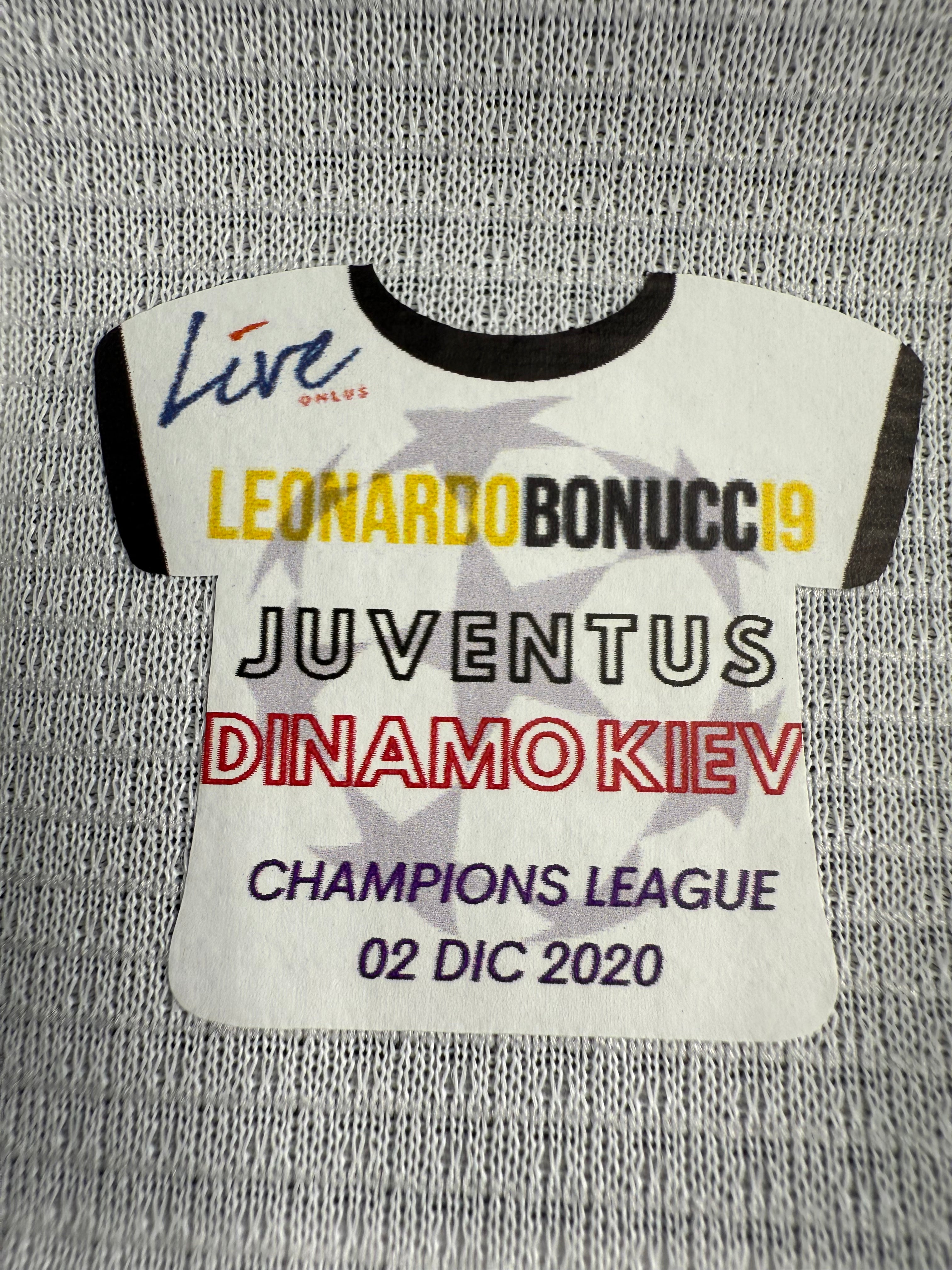 Bonucci - Juventus - 2020-21 unwashed