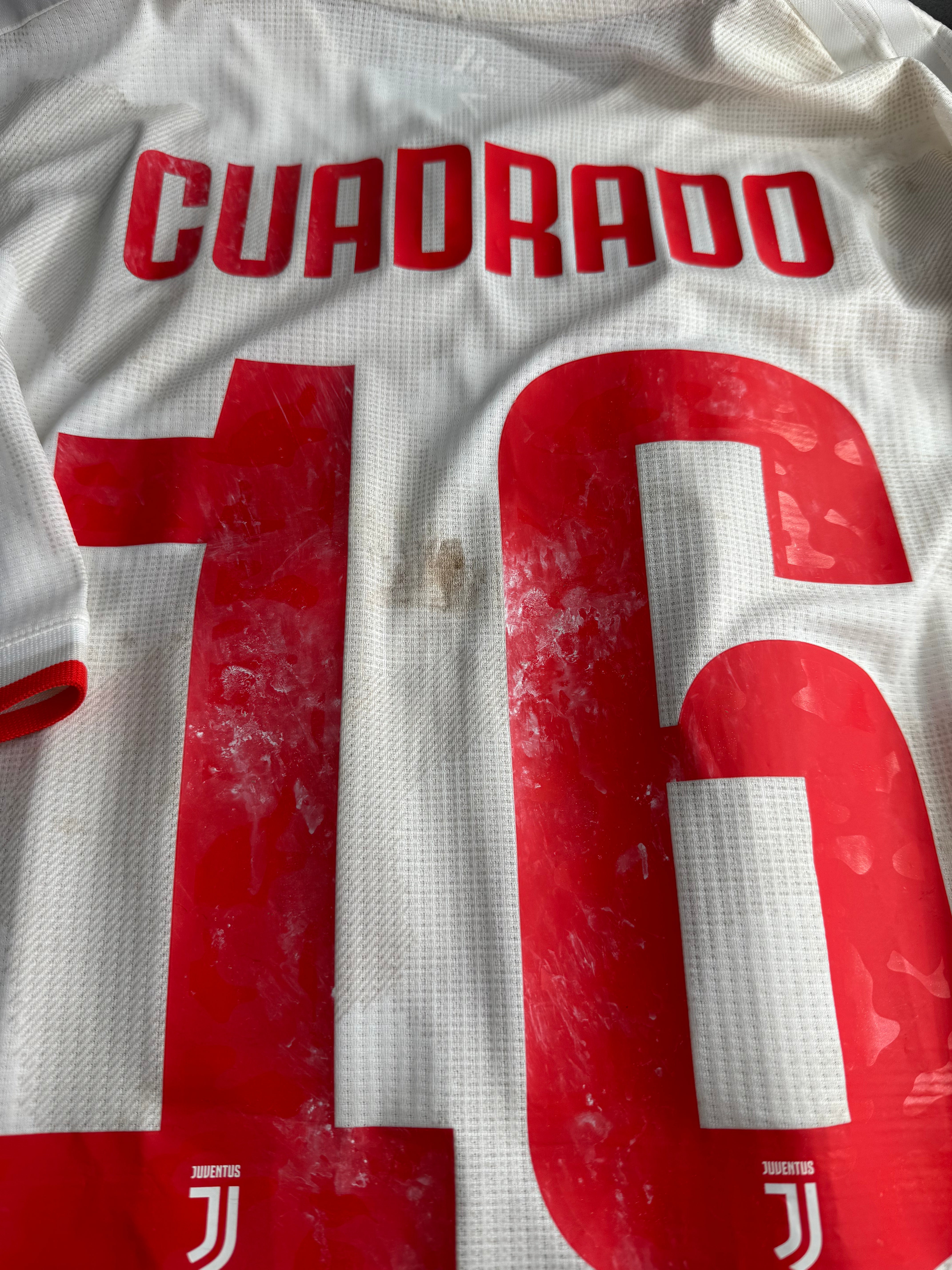 Cuadrado - Juventus - 2019-20 away unwashed