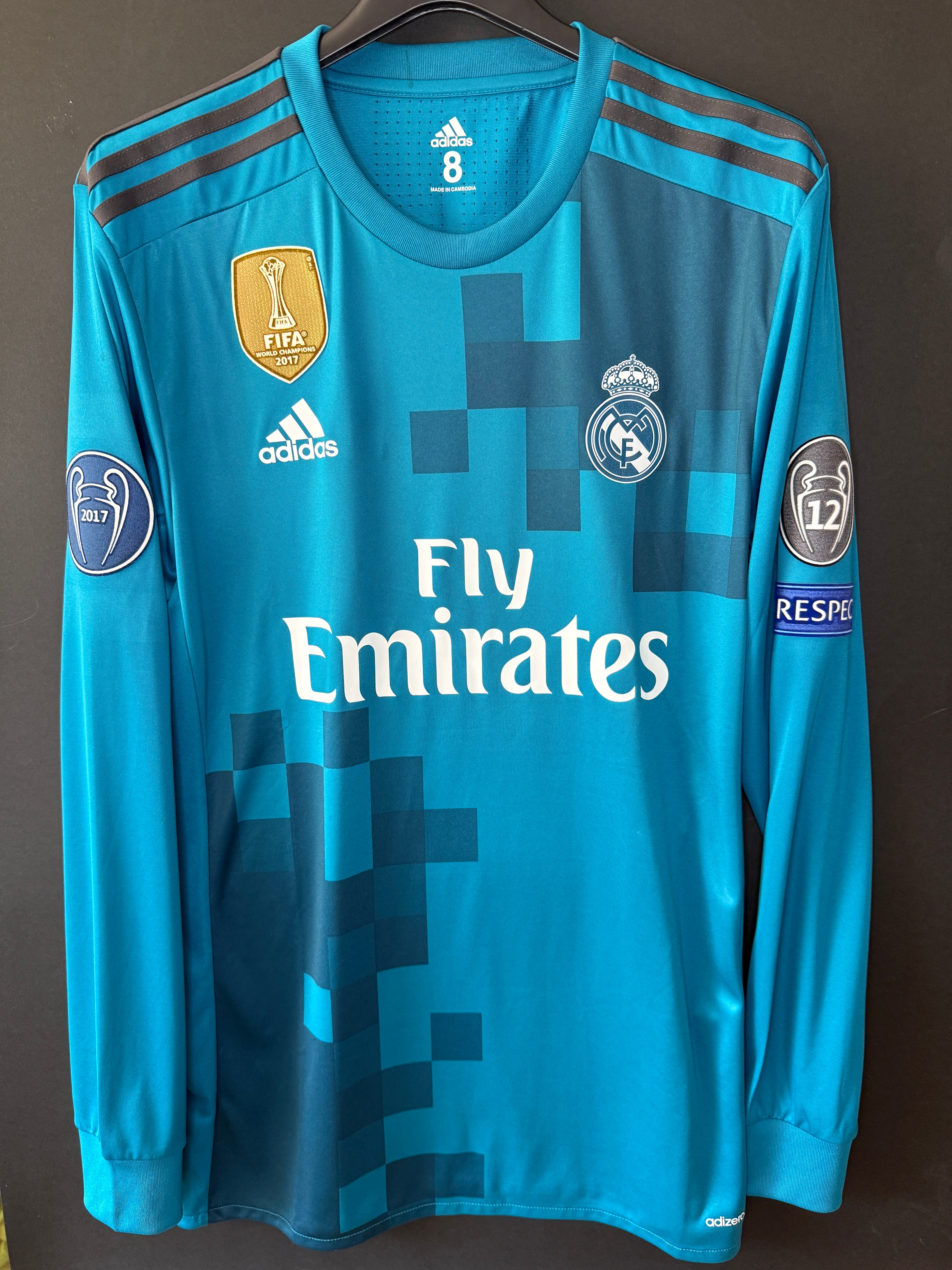 Sergio Ramos - Real Madrid - 2017-18 Away unwashed