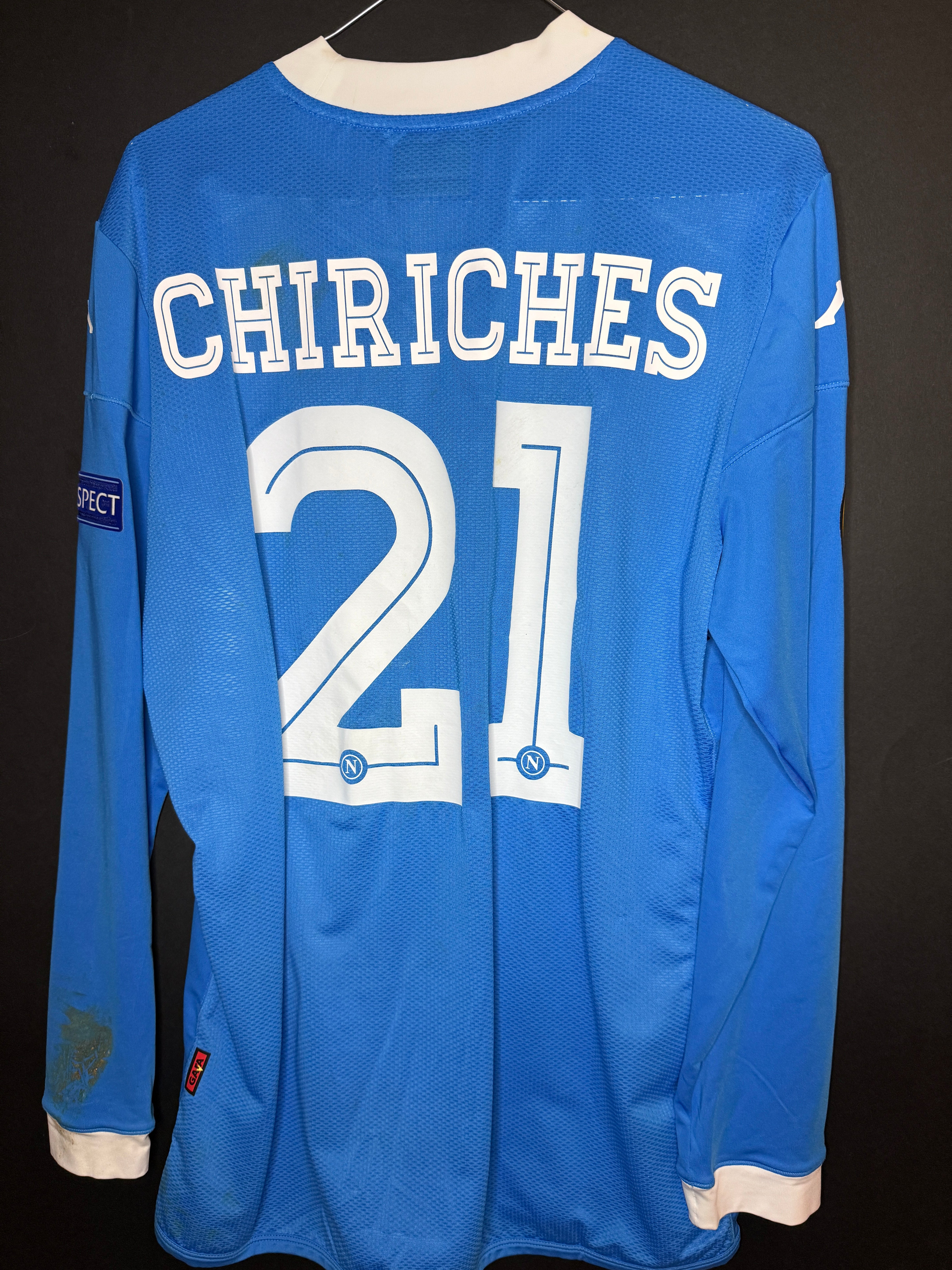 Chiriches - Napoli - 2015-16 home unwashed
