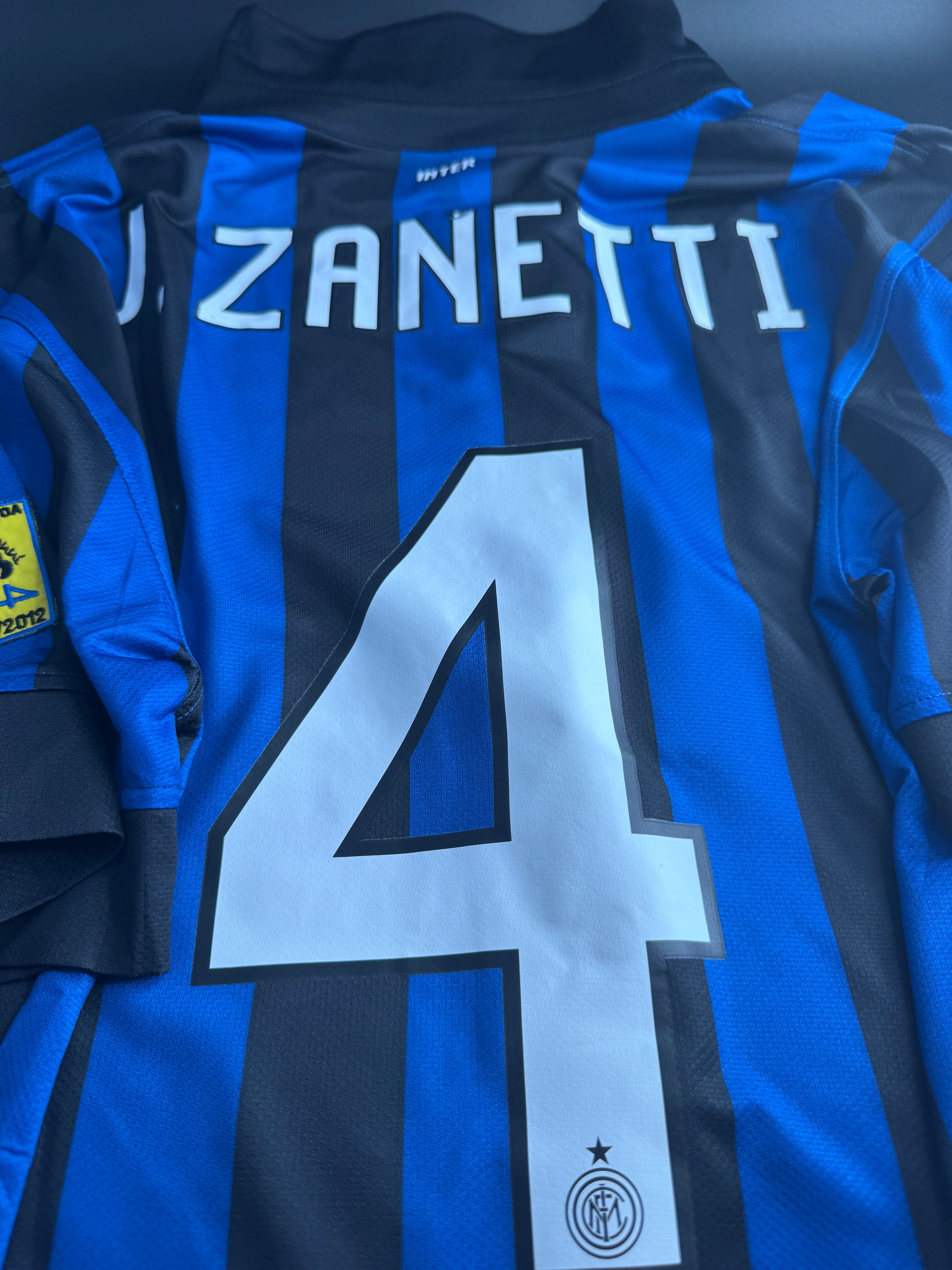 Zanetti - Inter - 2011-12 Home Pupi