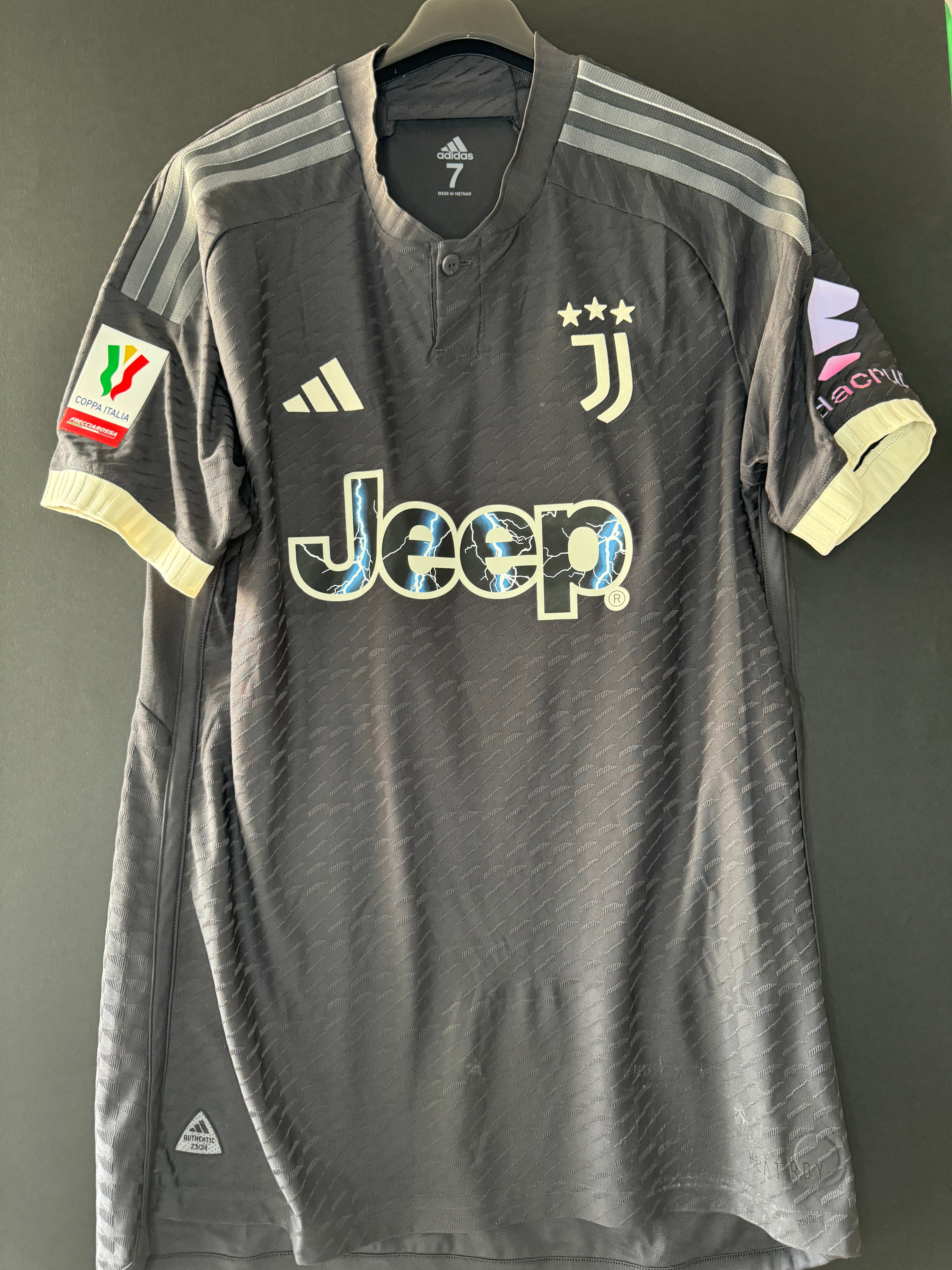 Chiesa - Juventus - 2023-24 Third Unwashed