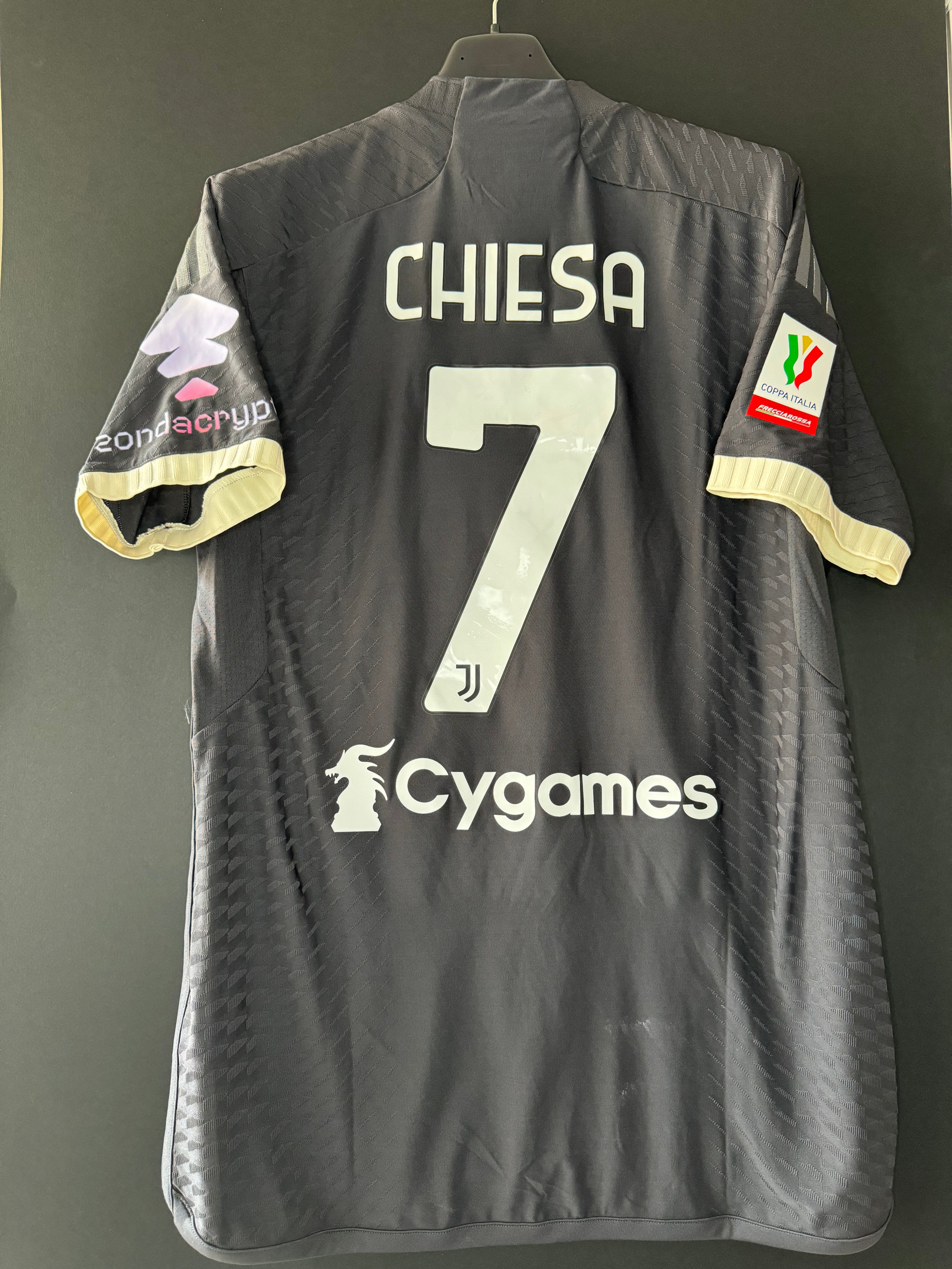 Chiesa - Juventus - 2023-24 Third Unwashed