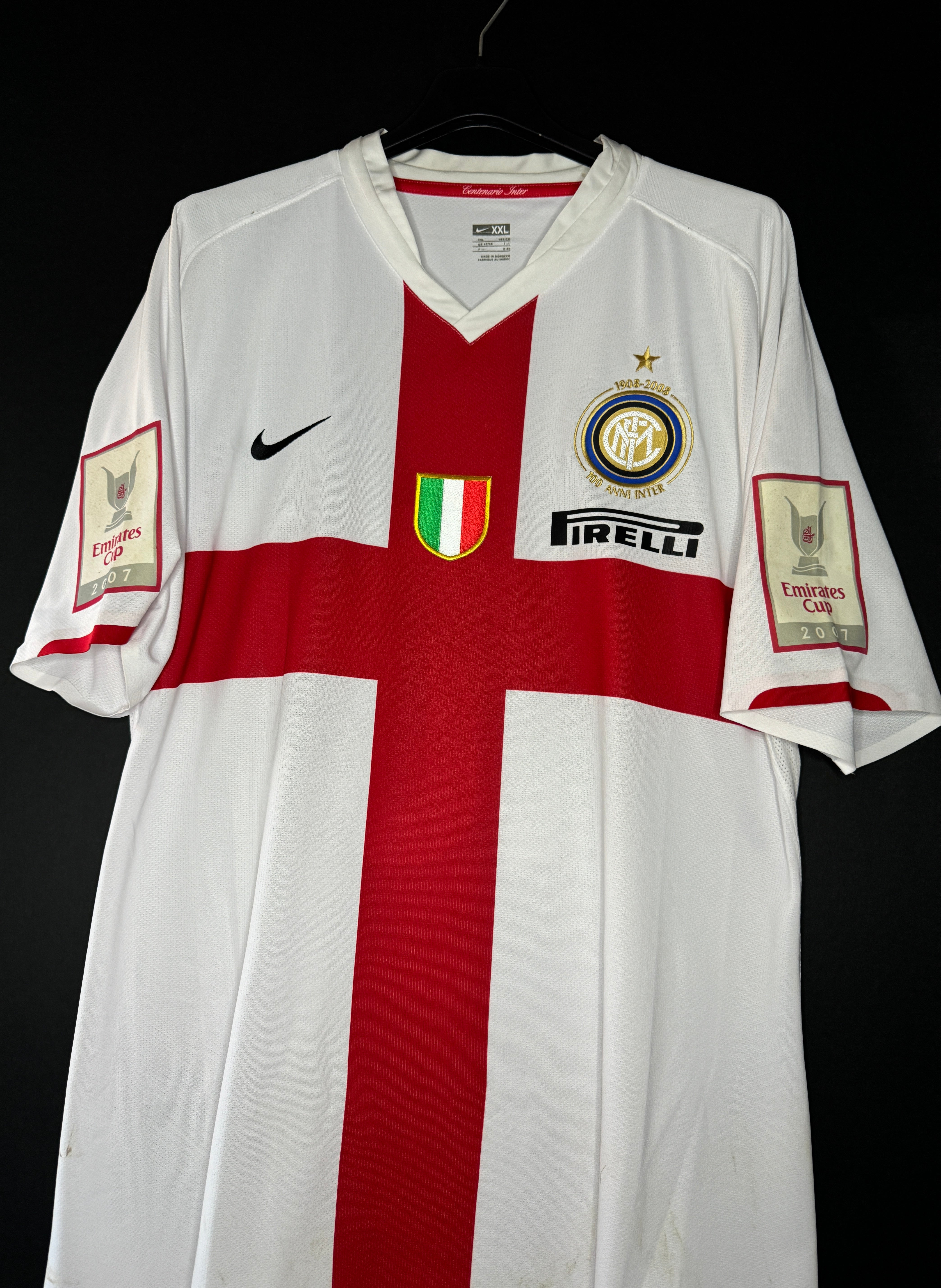 Adriano - Inter - 2007 Emirates Cup Unwashed