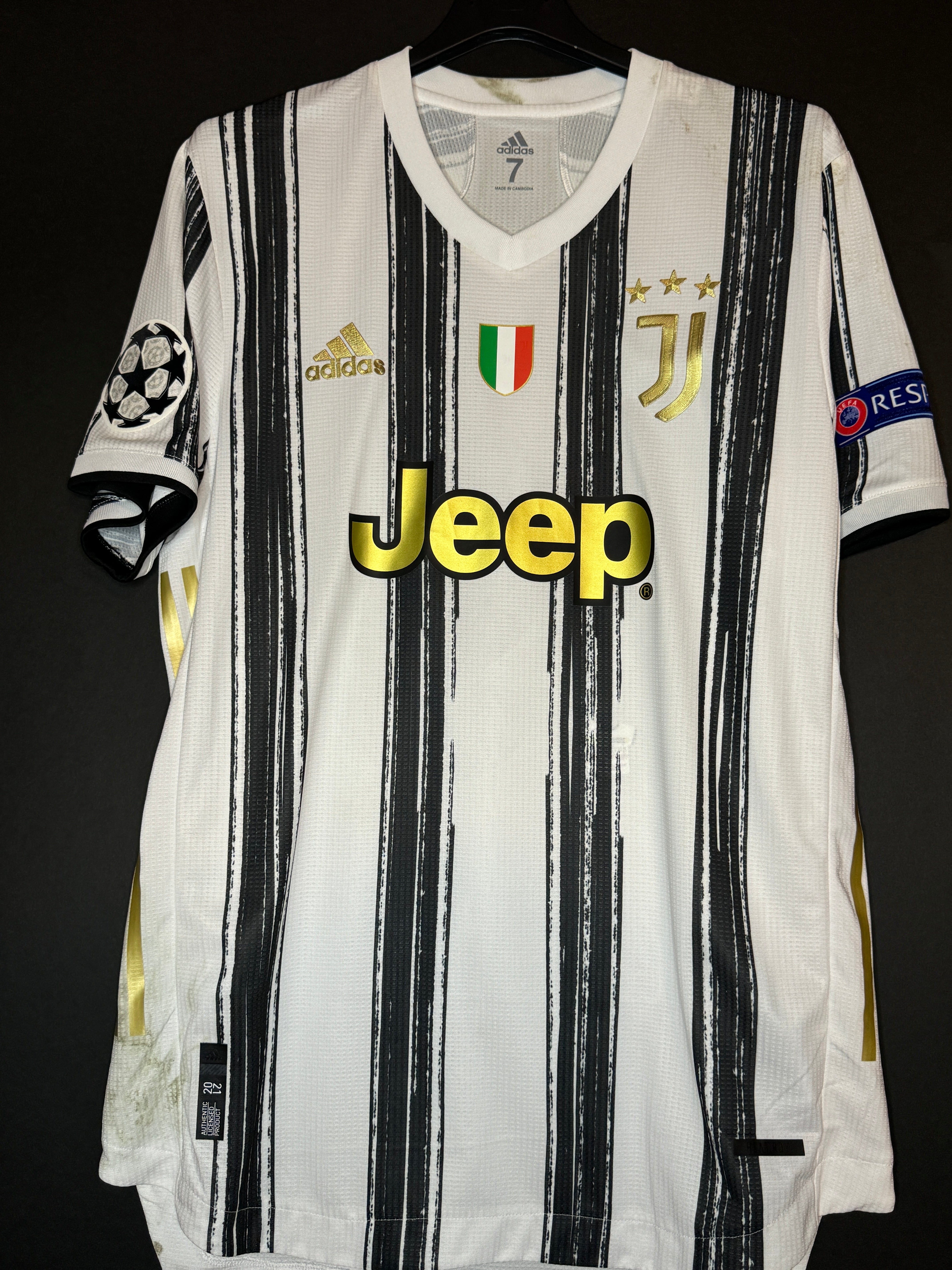 Bonucci - Juventus - 2020-21 unwashed