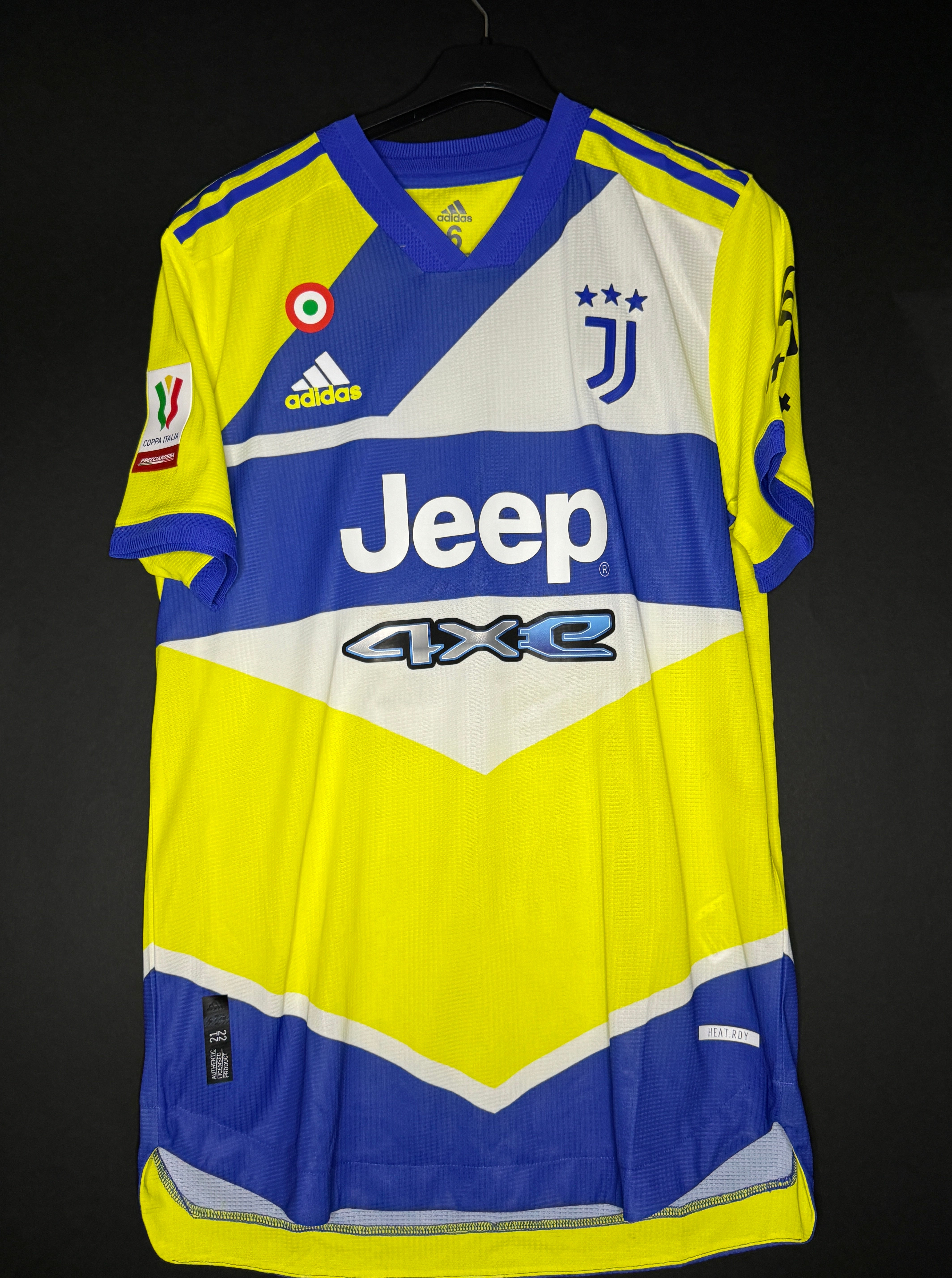 Alex Sandro - Juventus - 2021-22 Third Unwashed