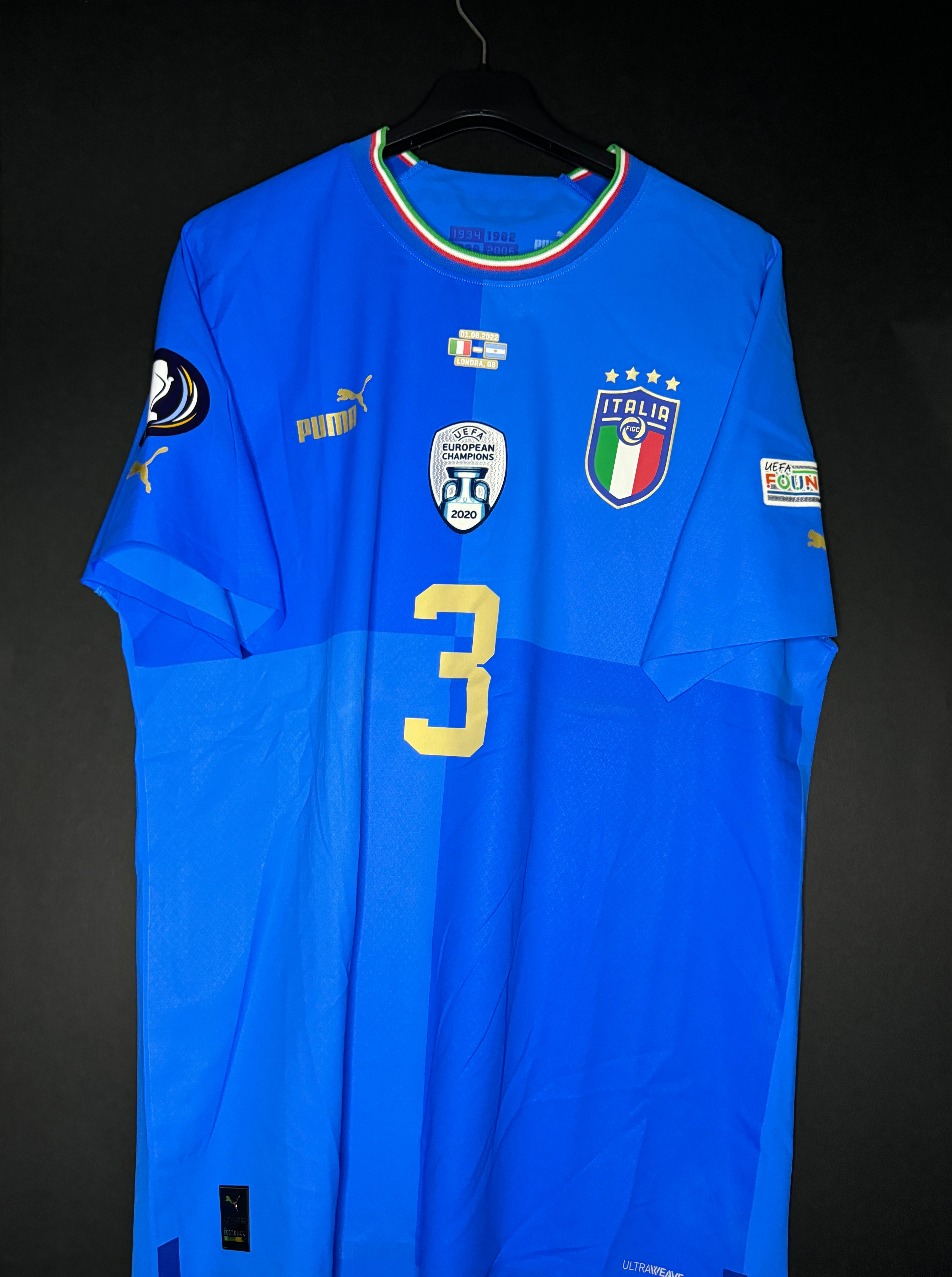 Chiellini - Italia - Finalissima 2022
