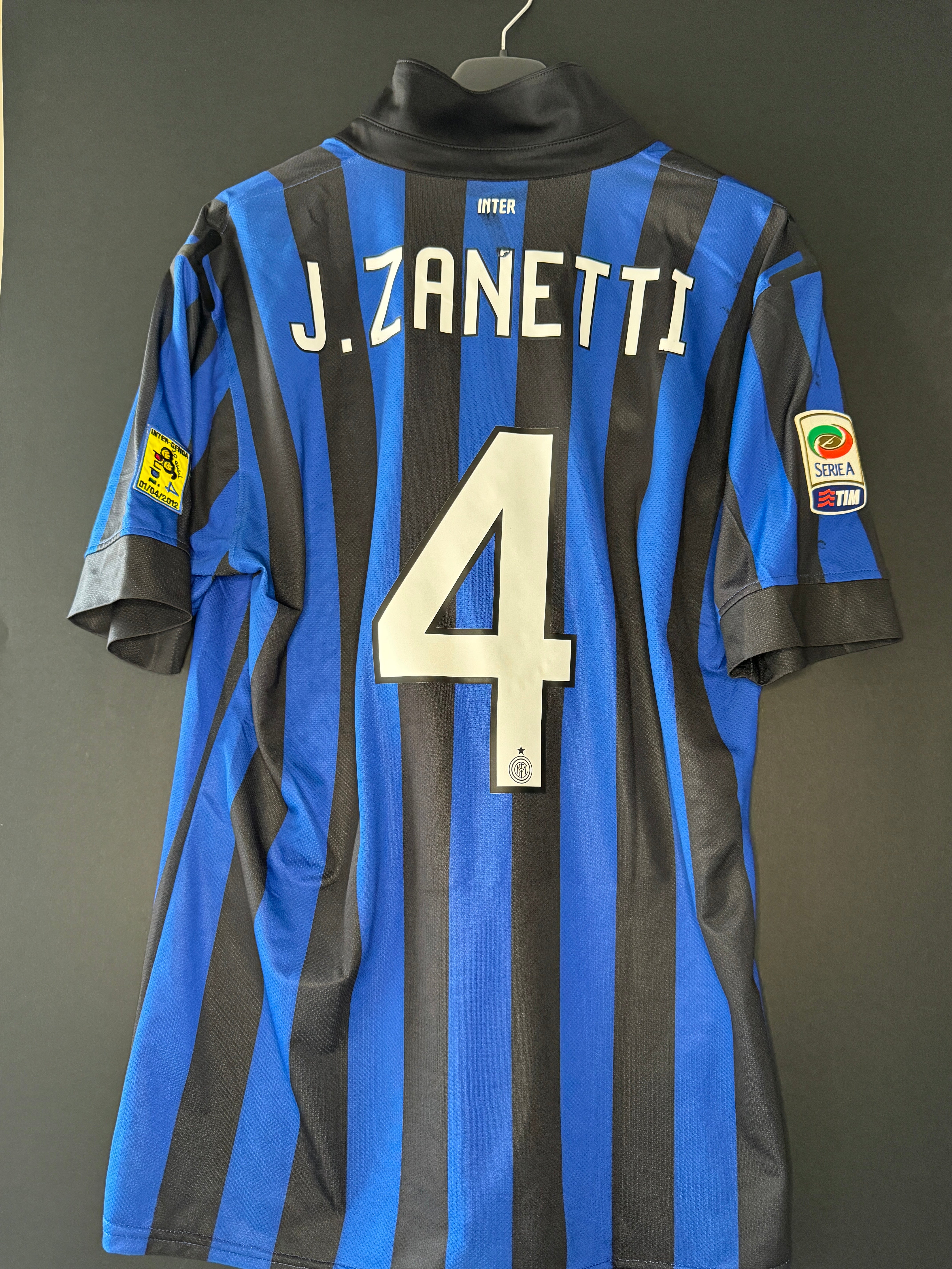 Zanetti - Inter - 2011-12 Home Pupi