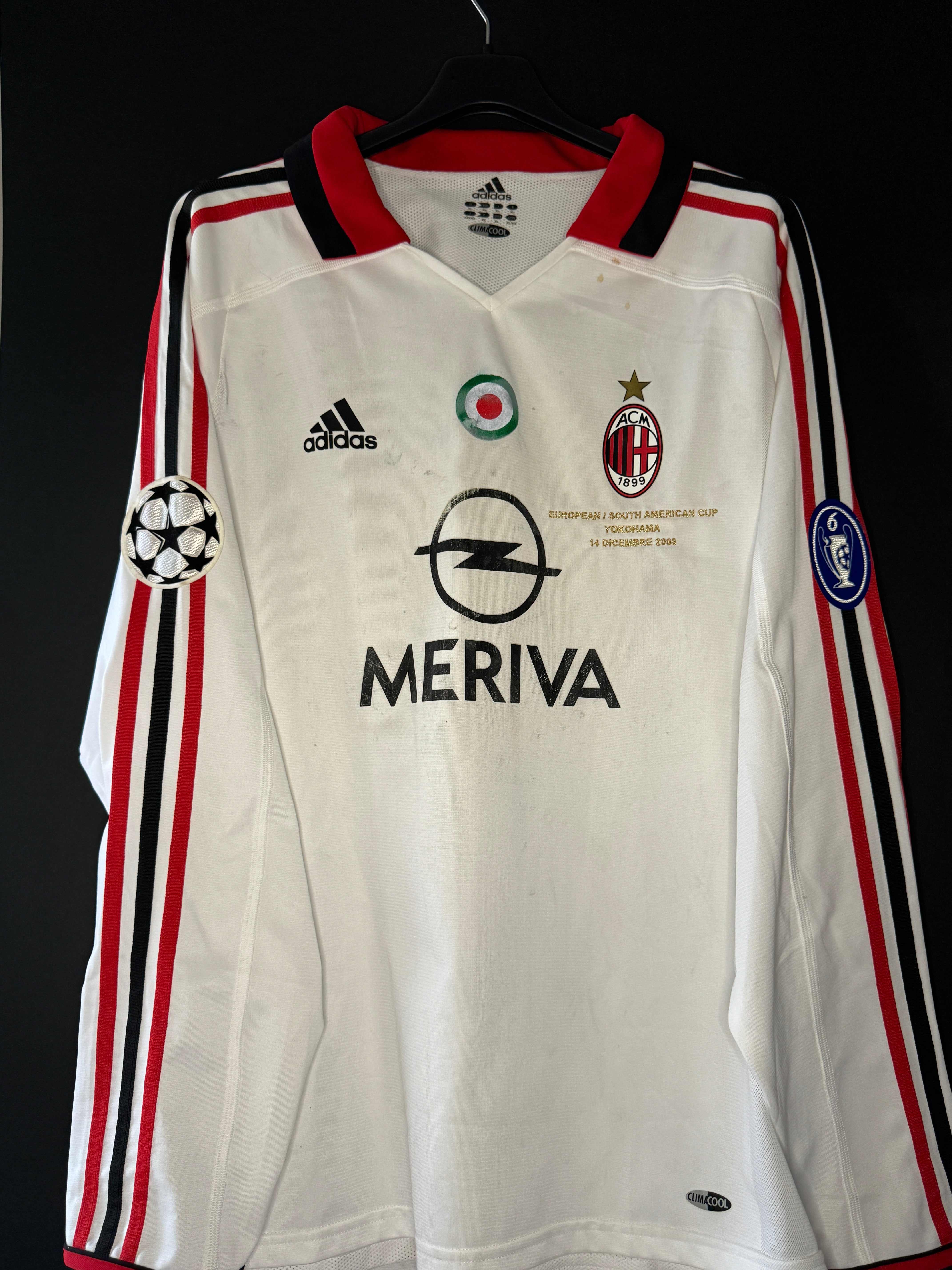 Shevchenko - Milan - away 2003 Yokohama Intercontinental