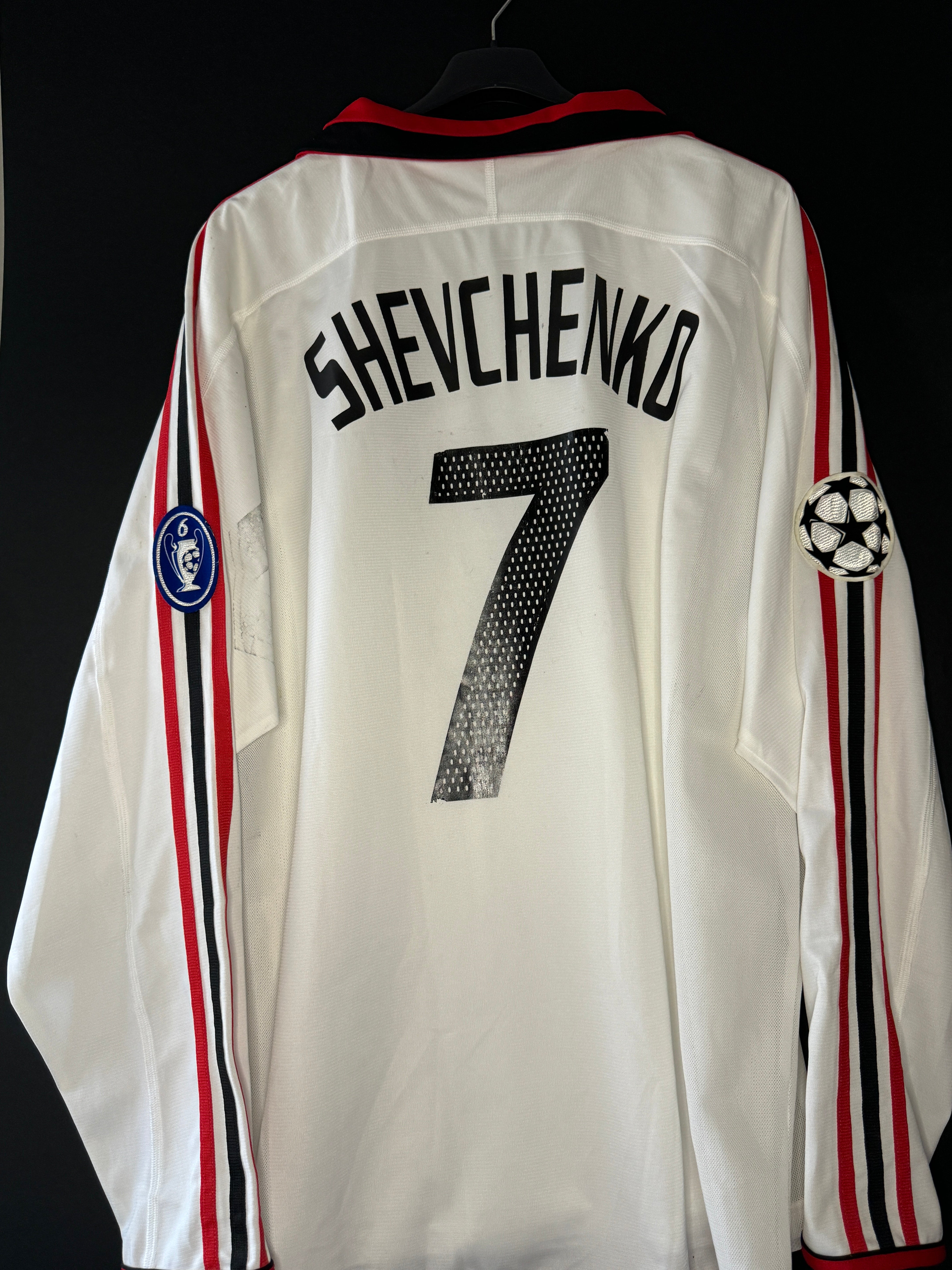 Shevchenko - Milan - away 2003 Yokohama Intercontinental