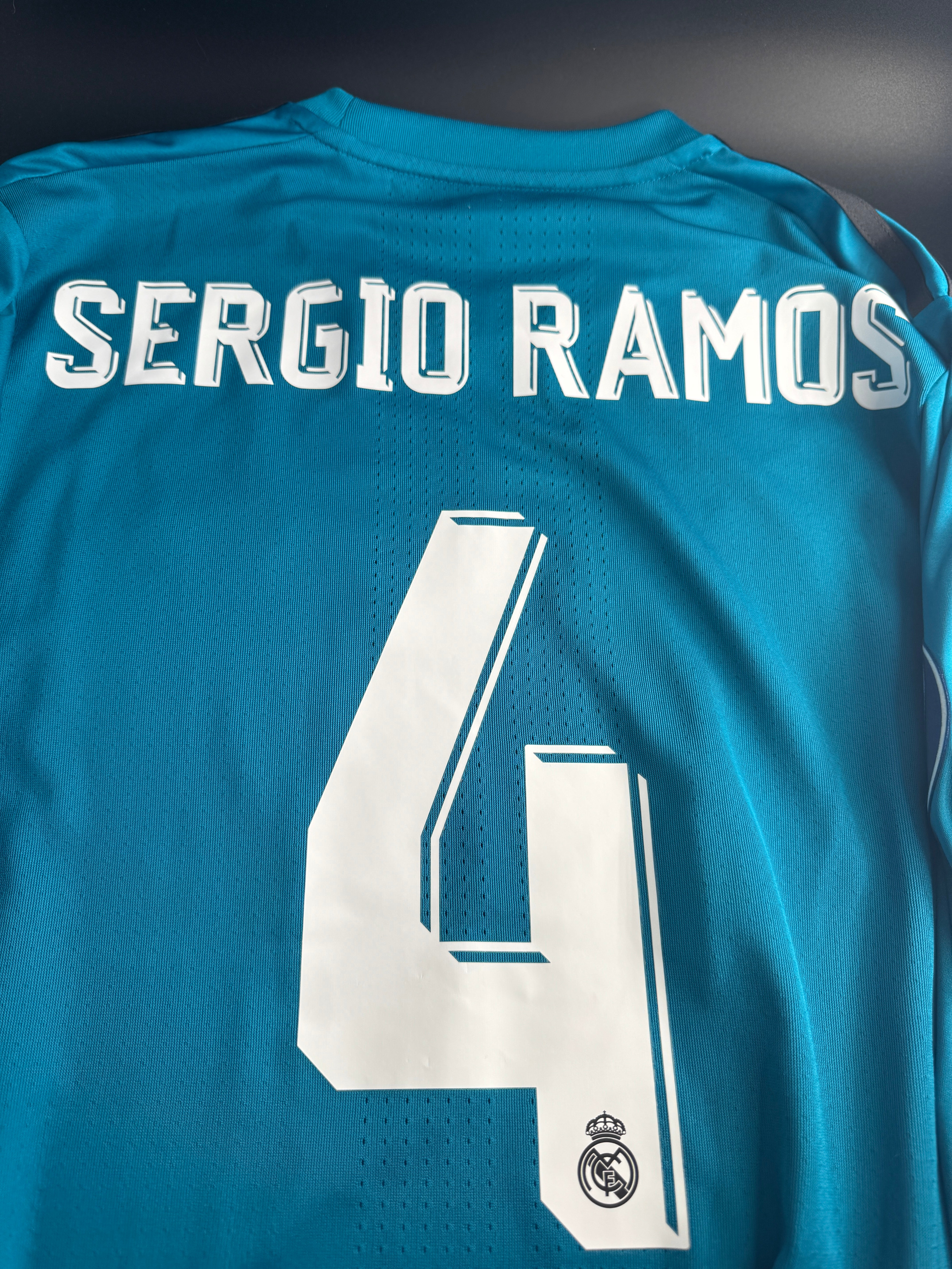 Sergio Ramos - Real Madrid - 2017-18 Away unwashed