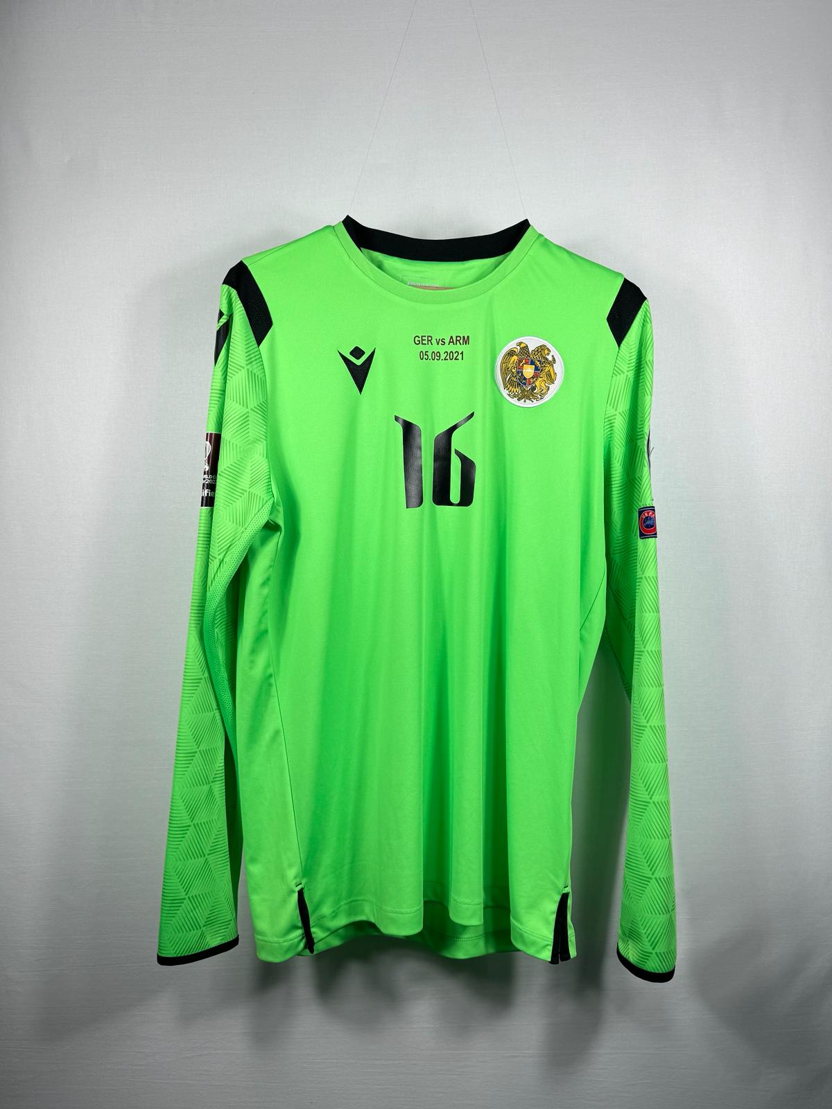 Beglaryan - Armenia 2021 GK