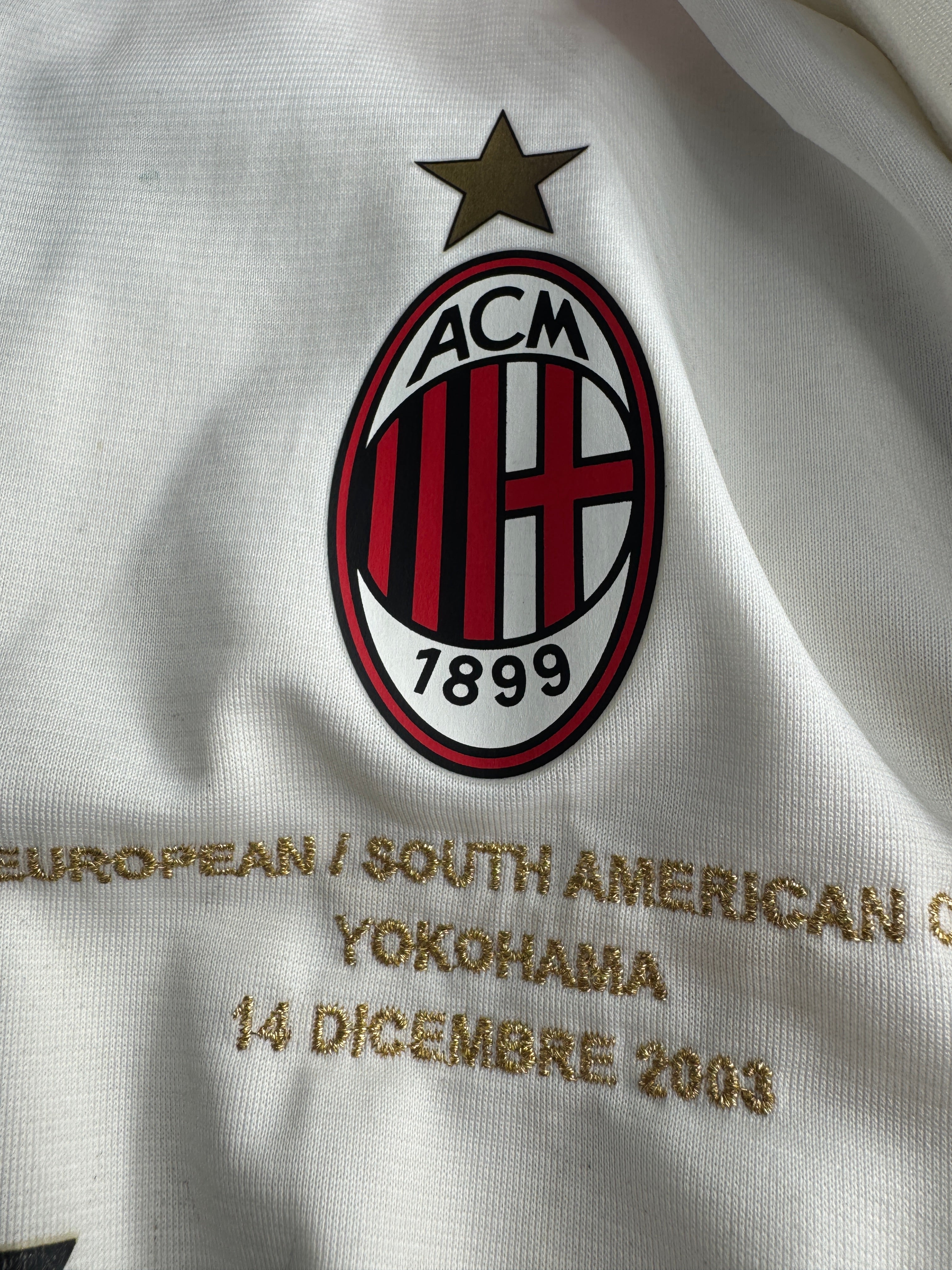 Shevchenko - Milan - away 2003 Yokohama Intercontinental