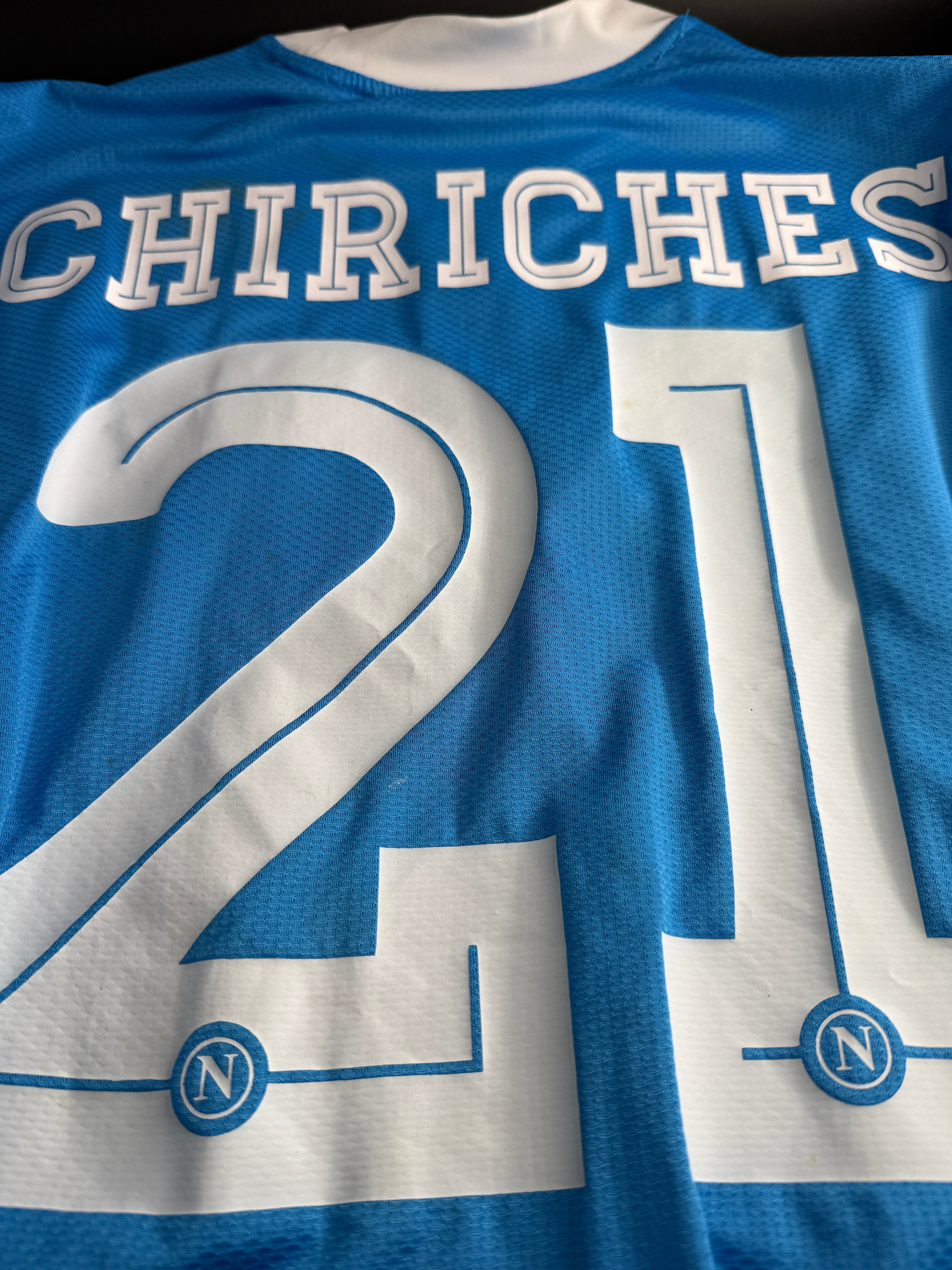 Chiriches - Napoli - 2015-16 home unwashed