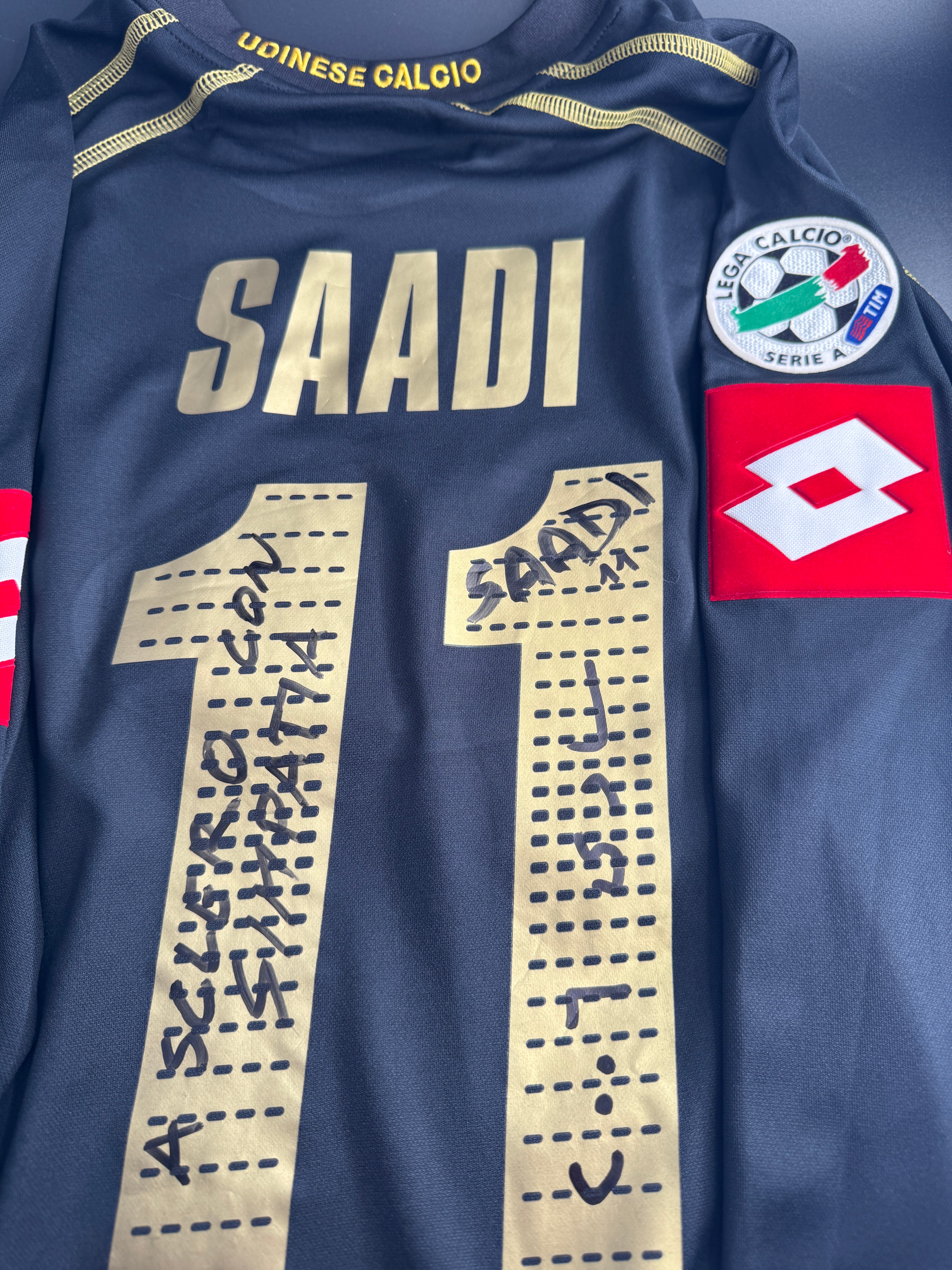 Saadi - Udinese - 2005-06 Away