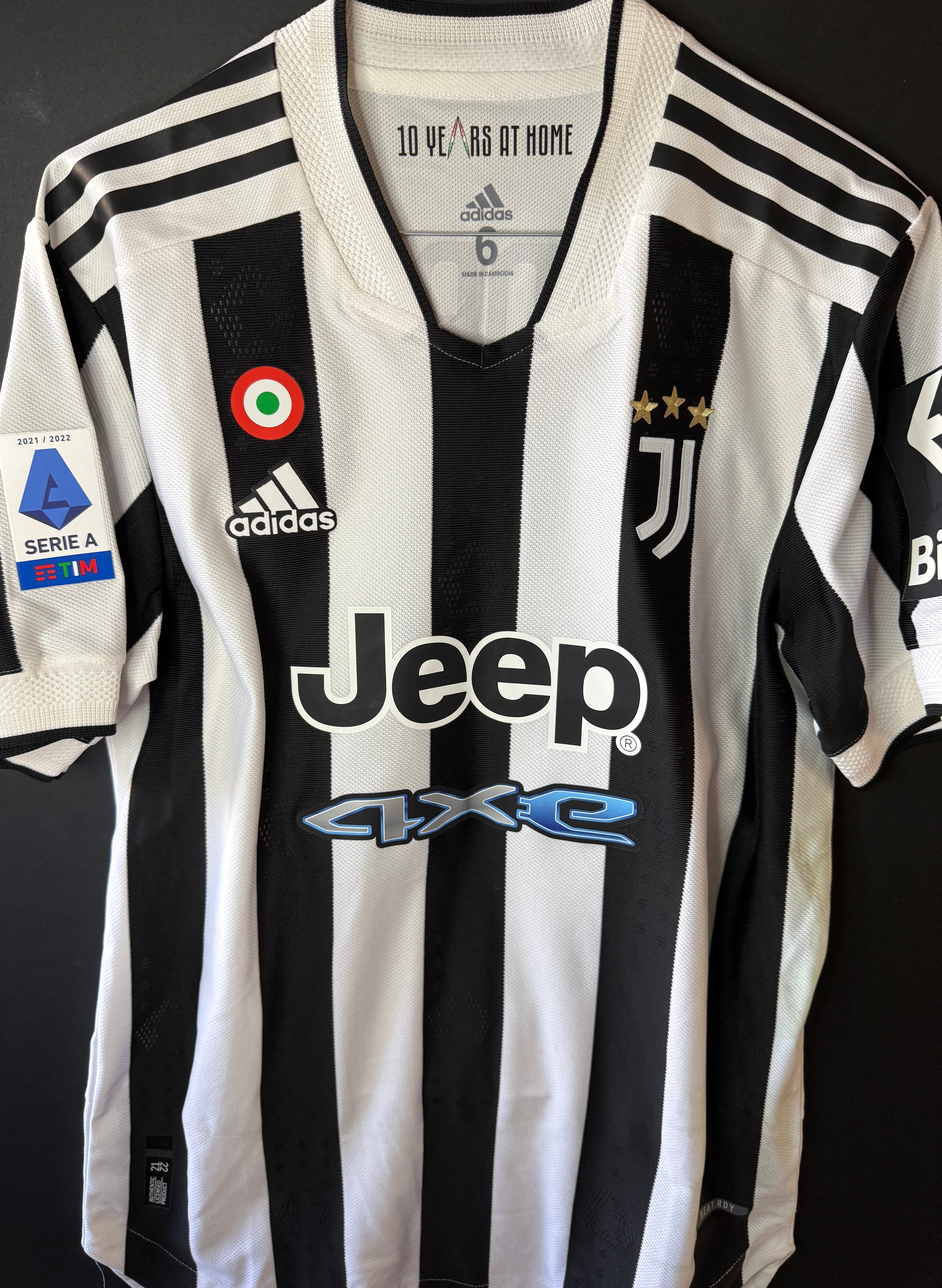 Cuadrado - Juventus 2021-22 Home unwashed